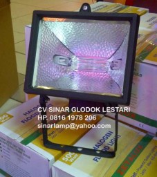 Kap Lampu Sorot Halogen 500 watt Zetalux